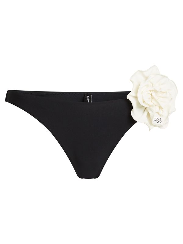 Karl Lagerfeld Karl Lagerfeld Bikini donji dio  crna / bijela