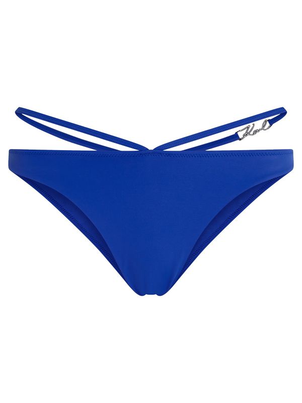 Karl Lagerfeld Karl Lagerfeld Bikini donji dio  kobalt plava
