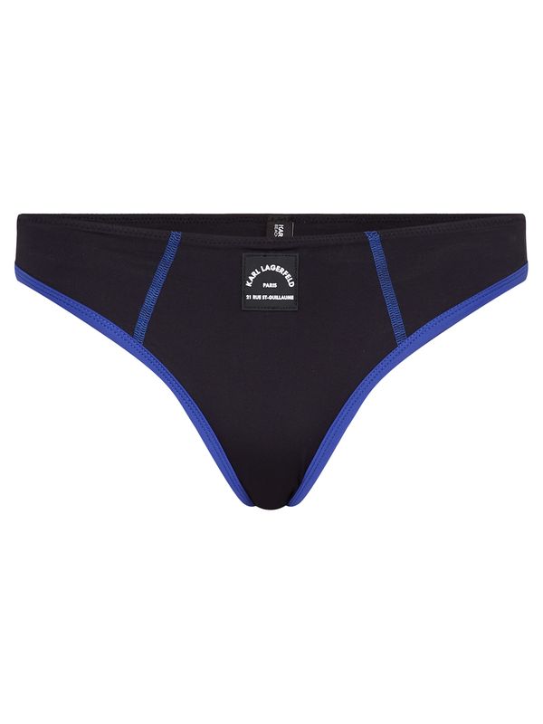Karl Lagerfeld Karl Lagerfeld Bikini donji dio  plava / crna / bijela