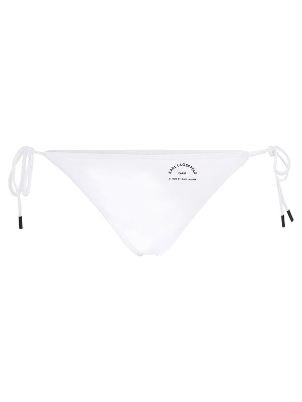 Karl Lagerfeld Karl Lagerfeld Bikini donji dio ' RUE ST-GUILLAUME'  crna / bijela