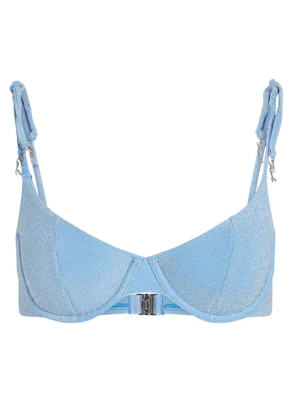 Karl Lagerfeld Karl Lagerfeld Bikini gornji dio  svijetloplava