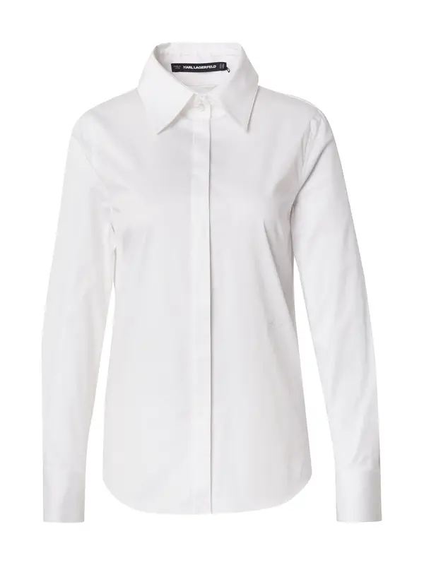 Karl Lagerfeld Karl Lagerfeld Bluza 'ARCHIVE CLASSIC'  bijela