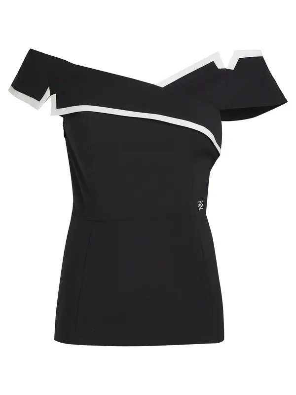 Karl Lagerfeld Karl Lagerfeld Bluza  crna