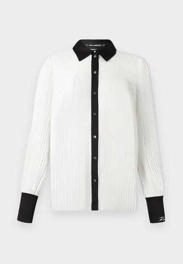 Karl Lagerfeld Karl Lagerfeld Bluza  crna / bijela