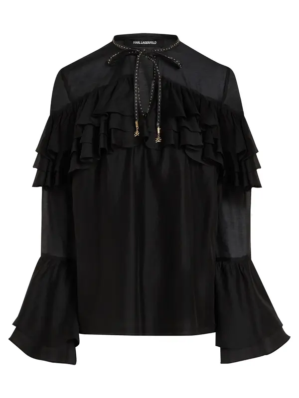 Karl Lagerfeld Karl Lagerfeld Bluza  crna