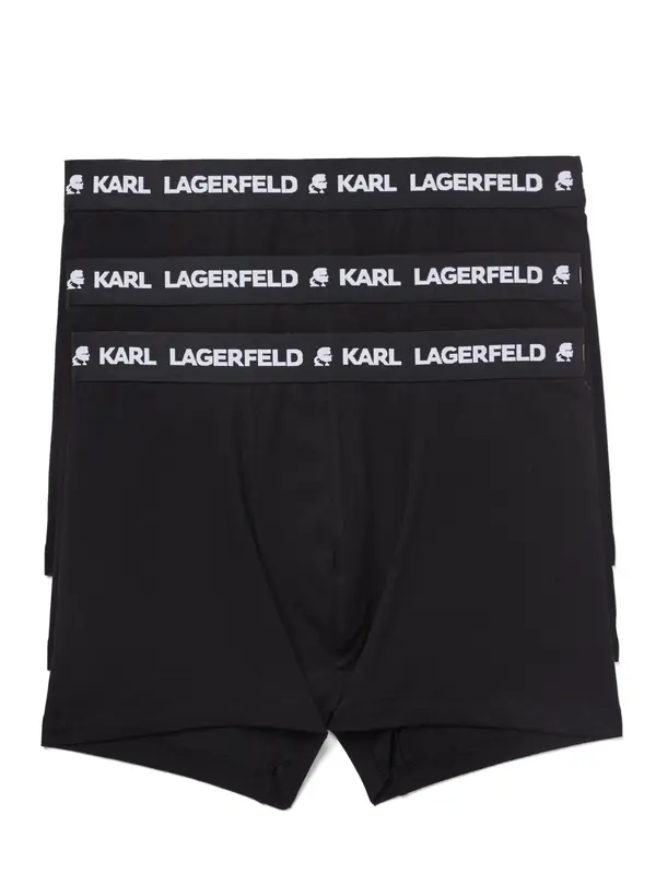 Karl Lagerfeld Karl Lagerfeld Bokserice  crna / bijela