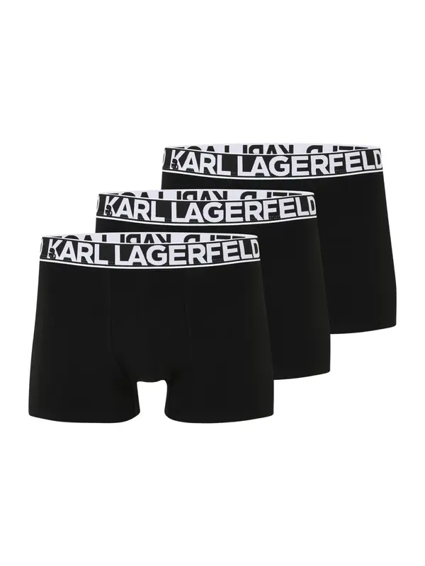 Karl Lagerfeld Karl Lagerfeld Bokserice  crna / bijela