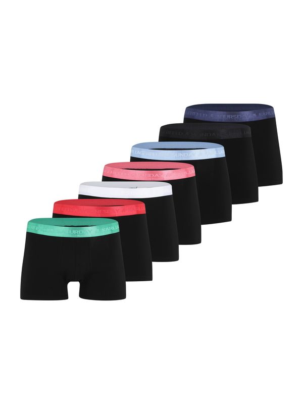 Karl Lagerfeld Karl Lagerfeld Bokserice 'DAY OF THE WEEK'  zelena / crvena / crna / bijela