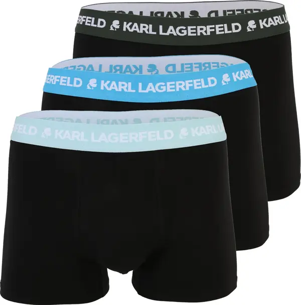 Karl Lagerfeld Karl Lagerfeld Bokserice  nebesko plava / svijetloplava / tamno zelena / crna