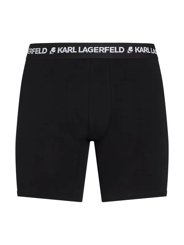 Karl Lagerfeld Karl Lagerfeld Bokserice  siva / crna