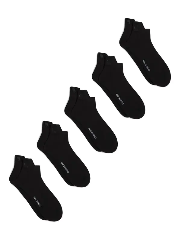 Karl Lagerfeld Karl Lagerfeld Čarape  crna / bijela