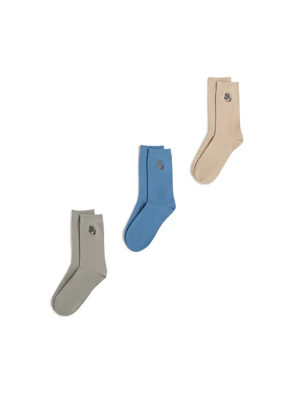 Karl Lagerfeld Karl Lagerfeld Čarape ' Kameo-Socken – 3er-Pack '  miks boja