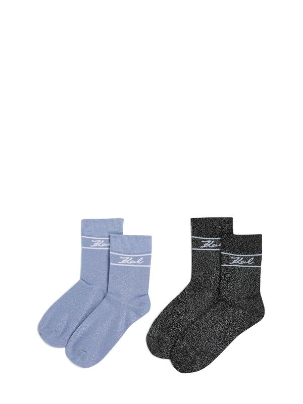Karl Lagerfeld Karl Lagerfeld Čarape  plava / siva