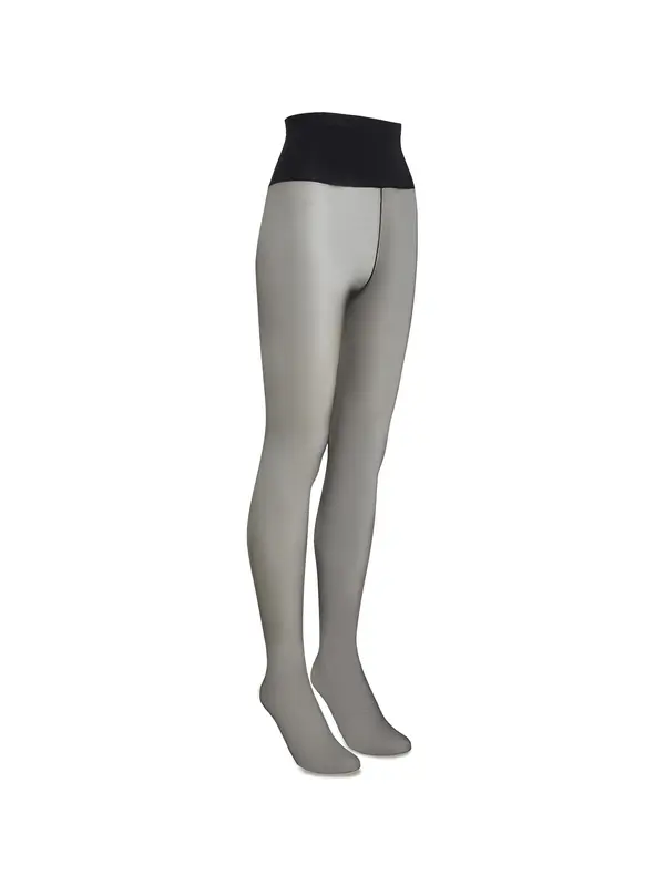 Karl Lagerfeld Karl Lagerfeld Čarape ' Strumpfhose mit Signature-Naht '  crna