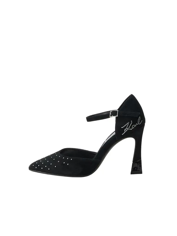 Karl Lagerfeld Karl Lagerfeld Cipele s potpeticom  crna