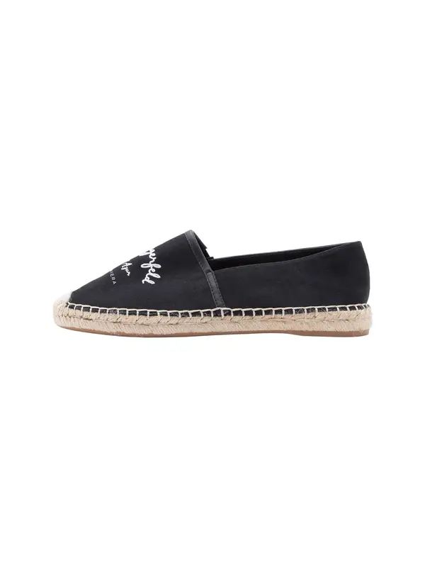 Karl Lagerfeld Karl Lagerfeld Espadrile  crna / bijela