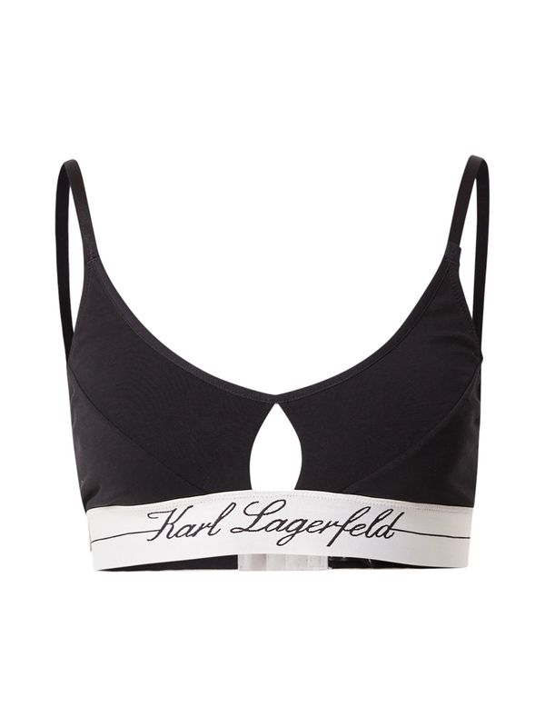 Karl Lagerfeld Karl Lagerfeld Grudnjak 'HOTEL'  boja pijeska / crna