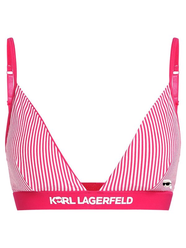 Karl Lagerfeld Karl Lagerfeld Grudnjak 'Ikon'  roza / bijela