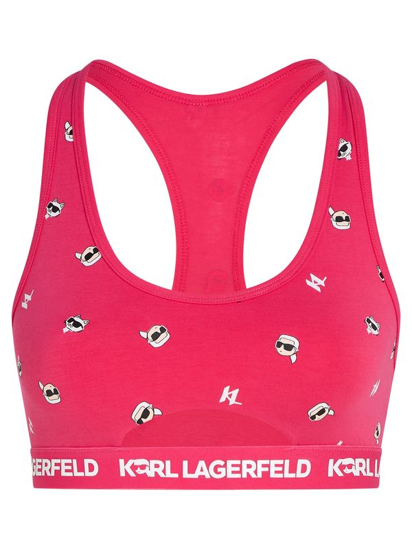 Karl Lagerfeld Karl Lagerfeld Grudnjak  malina / crna / bijela