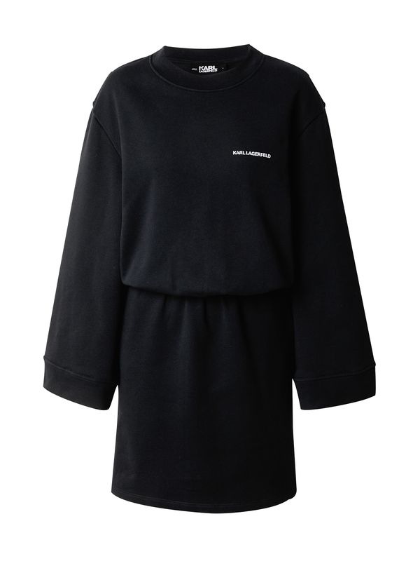 Karl Lagerfeld Karl Lagerfeld Haljina  crna / bijela