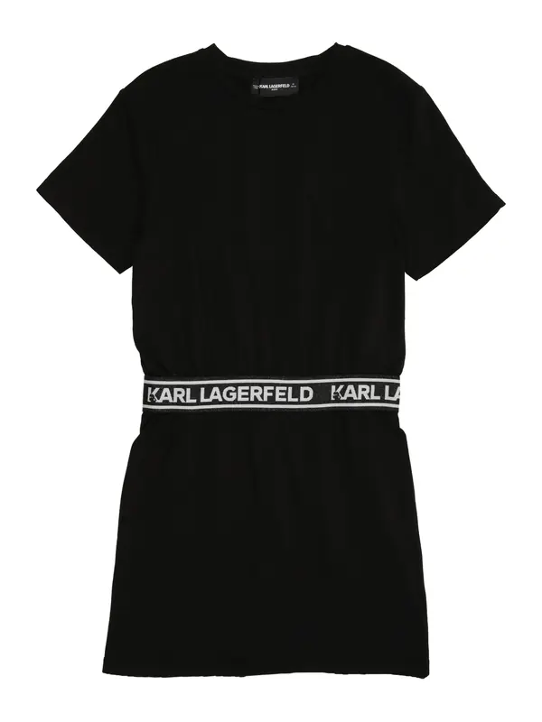 Karl Lagerfeld Karl Lagerfeld Haljina  crna / bijela