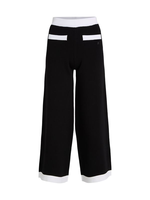 Karl Lagerfeld Karl Lagerfeld Hlače  crna / bijela