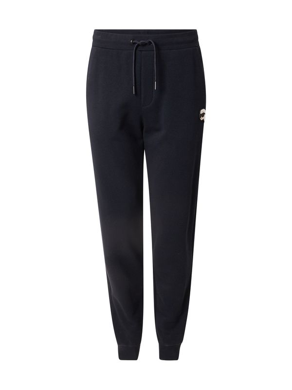 Karl Lagerfeld Karl Lagerfeld Hlače  morsko plava