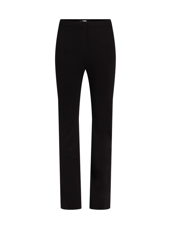 Karl Lagerfeld Karl Lagerfeld Hlače 'Tailored Punto'  crna