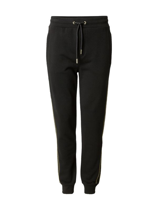 Karl Lagerfeld Karl Lagerfeld Hlače  zlatna / crna