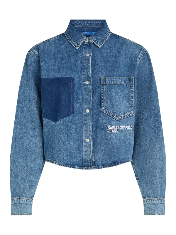KARL LAGERFELD JEANS KARL LAGERFELD JEANS Bluza  plava / bijela