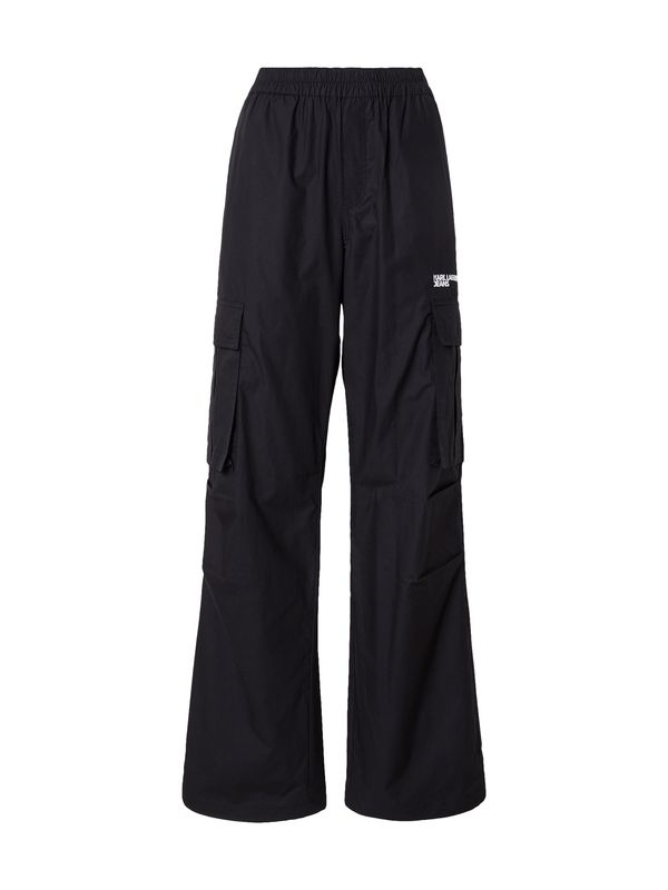 KARL LAGERFELD JEANS KARL LAGERFELD JEANS Cargo hlače  crna