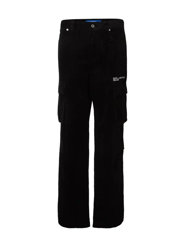 KARL LAGERFELD JEANS KARL LAGERFELD JEANS Cargo hlače  crna
