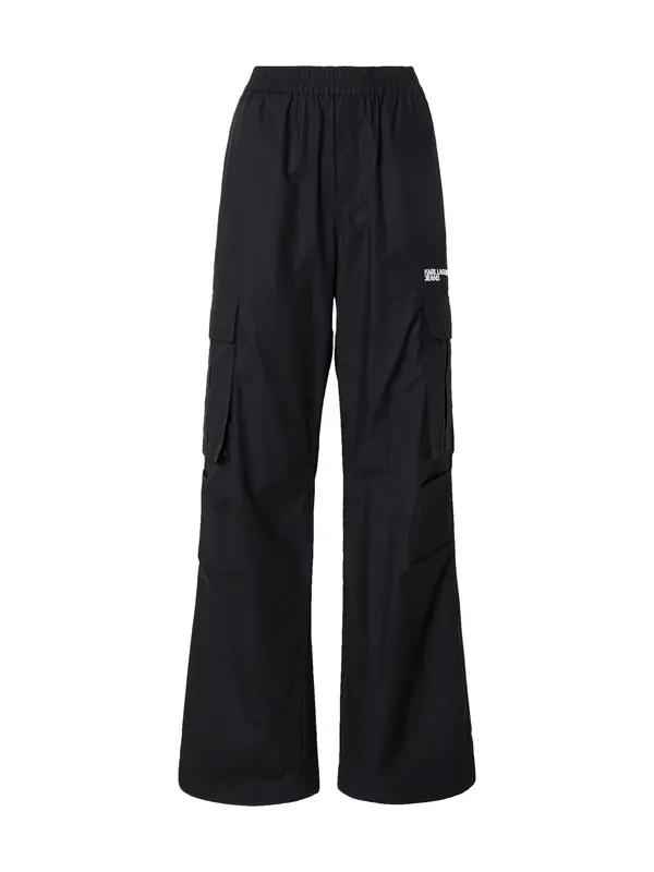 KARL LAGERFELD JEANS KARL LAGERFELD JEANS Cargo hlače  crna