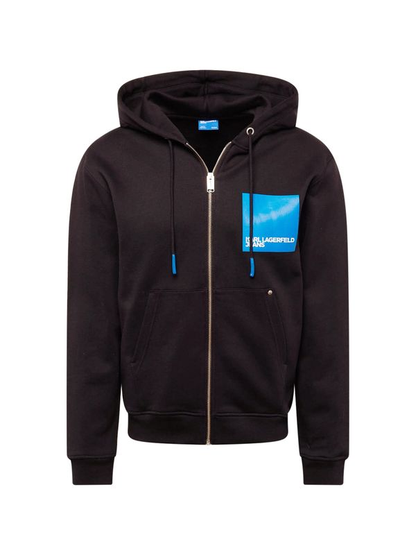 KARL LAGERFELD JEANS KARL LAGERFELD JEANS Gornji dio trenirke  plava / crna / bijela