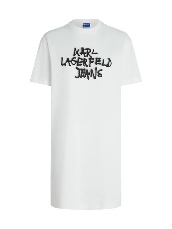 KARL LAGERFELD JEANS KARL LAGERFELD JEANS Haljina  crna / bijela