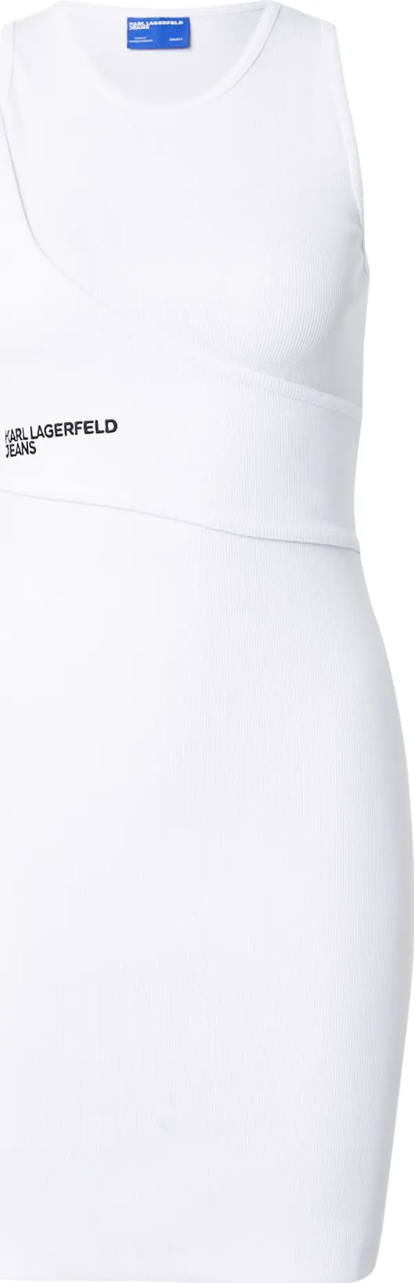 KARL LAGERFELD JEANS KARL LAGERFELD JEANS Haljina  crna / bijela