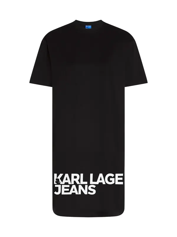 KARL LAGERFELD JEANS KARL LAGERFELD JEANS Haljina  crna / bijela