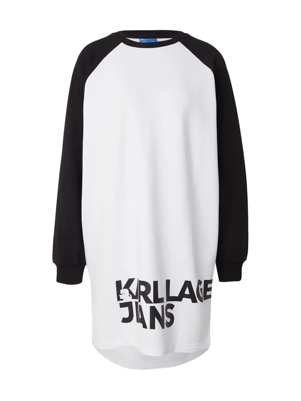 KARL LAGERFELD JEANS KARL LAGERFELD JEANS Haljina  crna / bijela