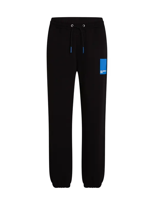 KARL LAGERFELD JEANS KARL LAGERFELD JEANS Hlače  kraljevsko plava / crna