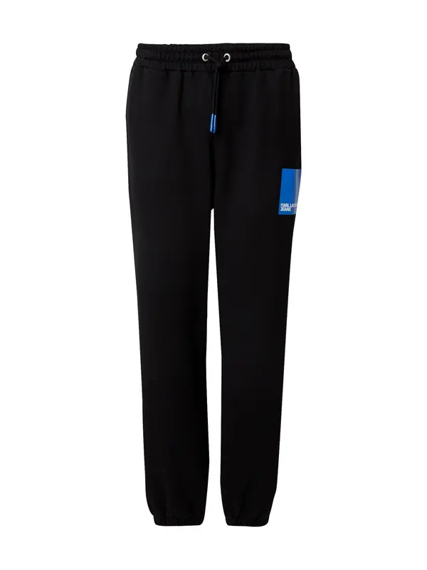 KARL LAGERFELD JEANS KARL LAGERFELD JEANS Hlače  plava / crna / bijela