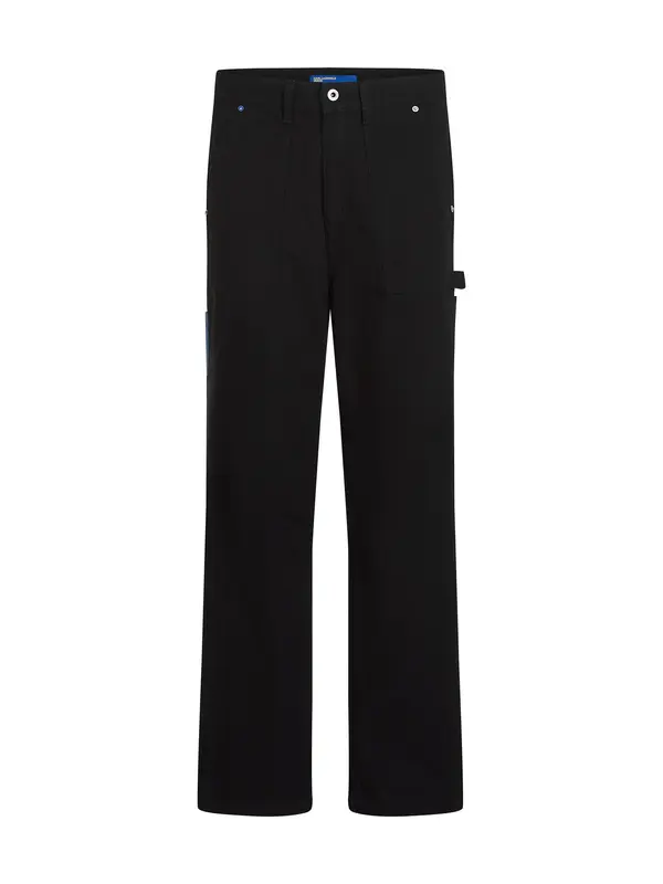 KARL LAGERFELD JEANS KARL LAGERFELD JEANS Hlače  plavi traper / crna