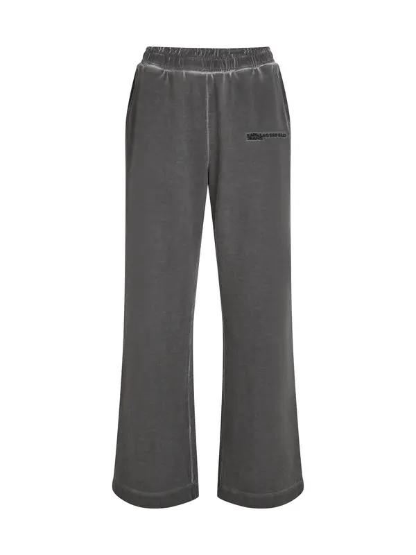 KARL LAGERFELD JEANS KARL LAGERFELD JEANS Hlače  tamo siva