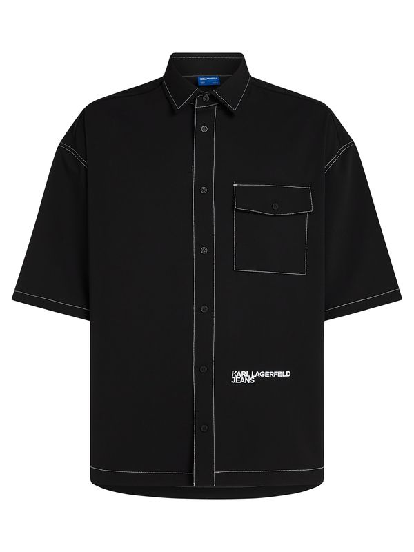 KARL LAGERFELD JEANS KARL LAGERFELD JEANS Košulja  crna / bijela