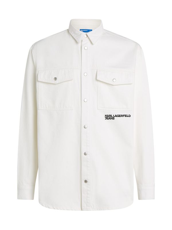 KARL LAGERFELD JEANS KARL LAGERFELD JEANS Košulja  plava / crna / bijela