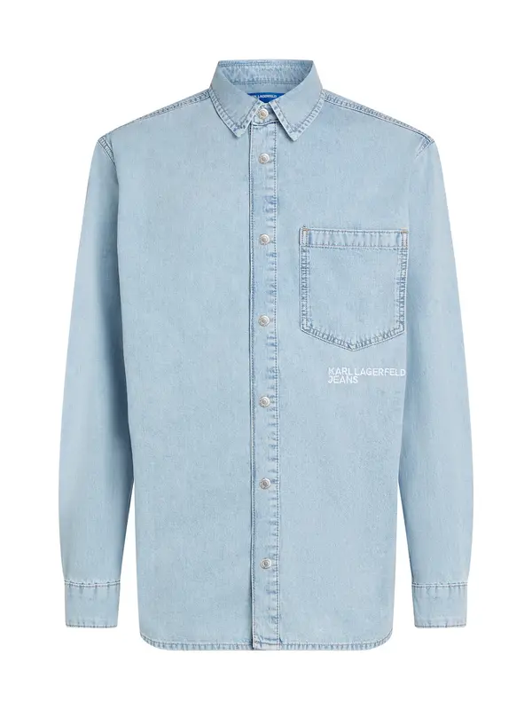 KARL LAGERFELD JEANS KARL LAGERFELD JEANS Košulja  plavi traper