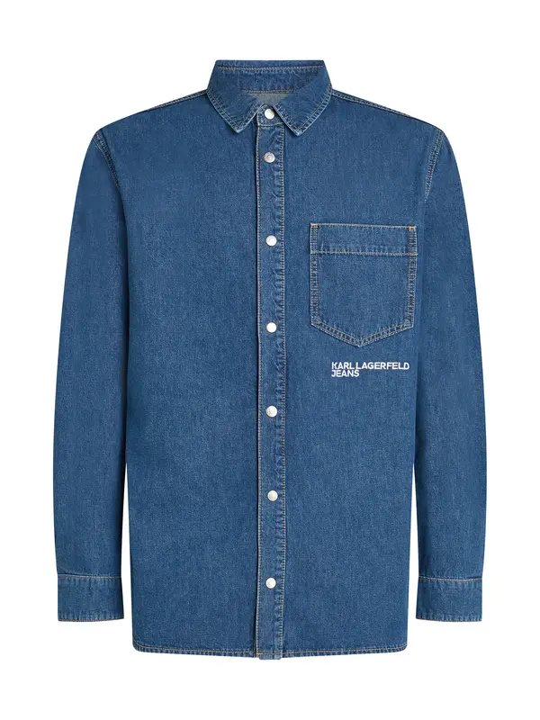 KARL LAGERFELD JEANS KARL LAGERFELD JEANS Košulja  plavi traper