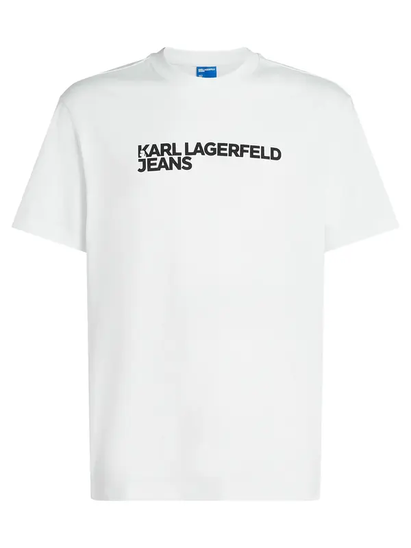 KARL LAGERFELD JEANS KARL LAGERFELD JEANS Majica  crna / bijela