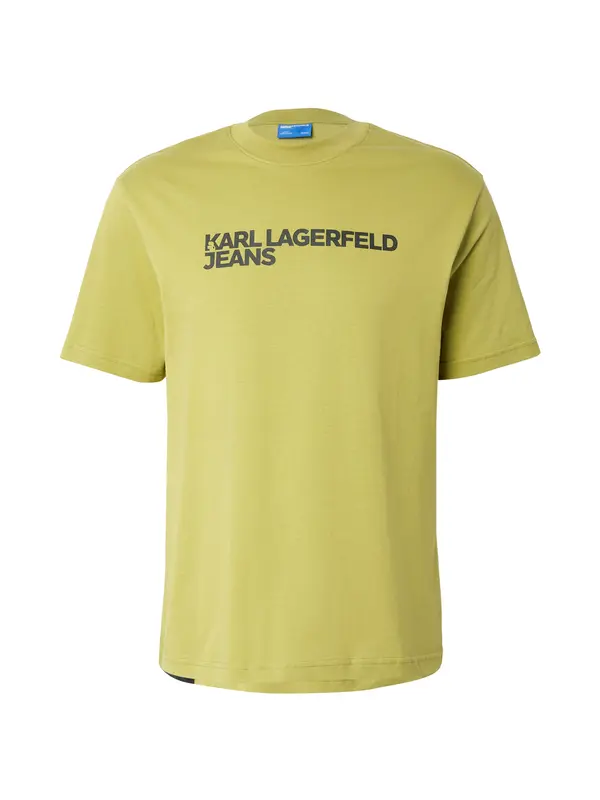 KARL LAGERFELD JEANS KARL LAGERFELD JEANS Majica 'Essential'  jabuka / crna