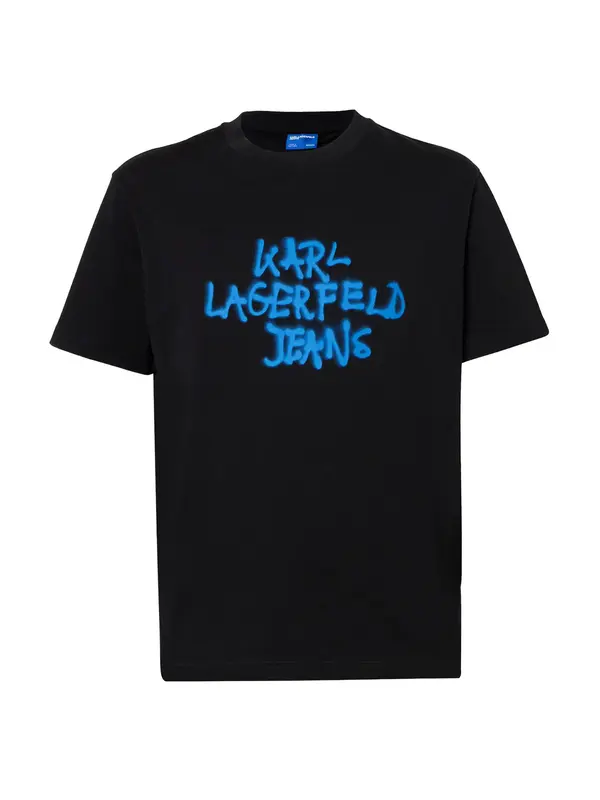 KARL LAGERFELD JEANS KARL LAGERFELD JEANS Majica  kraljevsko plava / crna