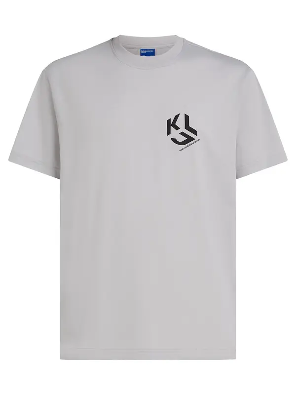 KARL LAGERFELD JEANS KARL LAGERFELD JEANS Majica  siva / crna
